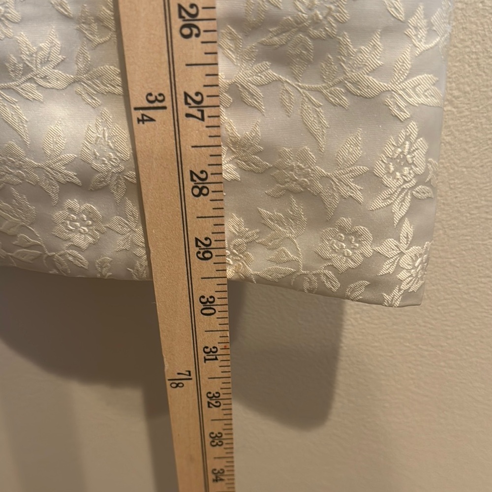 NWOT Satin Free People Blake Mini Shift‎ Dress XS White With Bow Details - Picture 7 of 10